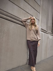 Long Tall Sally Brown Midaxi Skirt - Image 1 of 6