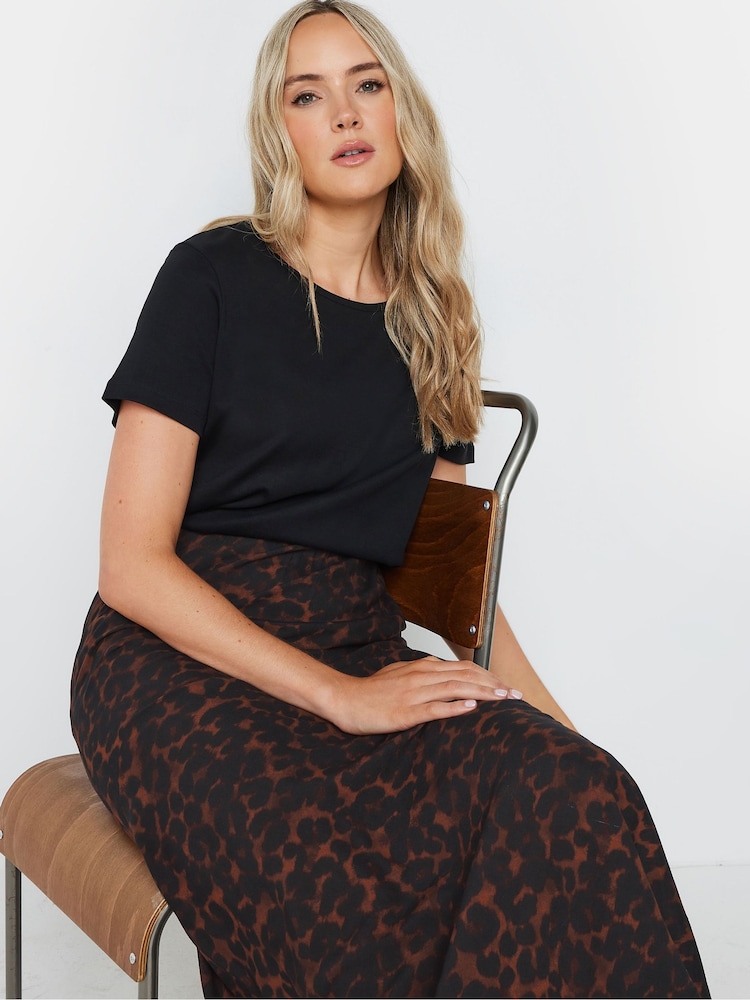 Long Tall Sally Brown Midaxi Skirt - Image 5 of 6