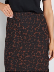 Long Tall Sally Brown Midaxi Skirt - Image 6 of 6