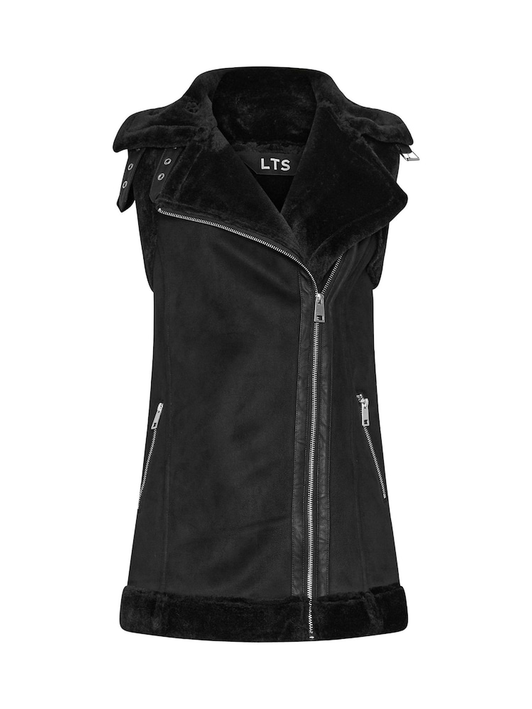 Long Tall Sally Aviator Gilet - Image 5 of 5