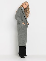 Long Tall Sally Grey Tailored Coatigan - Image 2 of 5