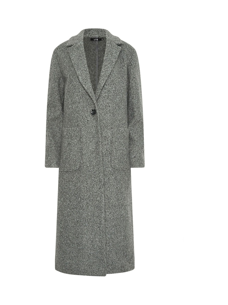 Long Tall Sally Grey Tailored Coatigan - Image 5 of 5