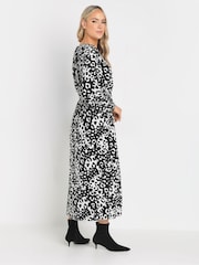 Long Tall Sally Black Long Sleeve Midi Dress - Image 4 of 5