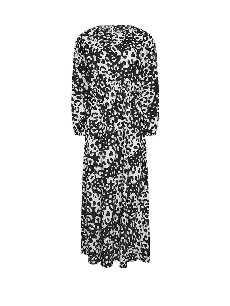 Long Tall Sally Black Long Sleeve Midi Dress - Image 5 of 5