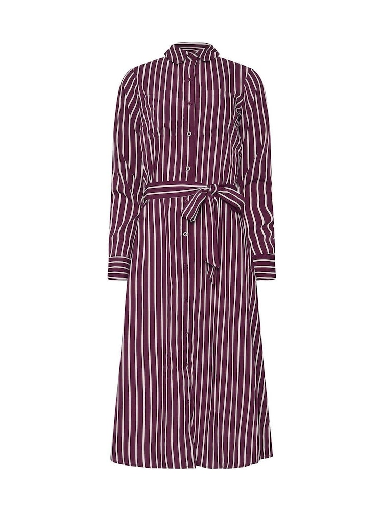 Long Tall Sally Red Stripe Shirt Dress - Image 5 of 5