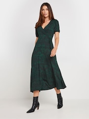 Long Tall Sally Animal Обертывание средних размеров платья - Image 2 of 5