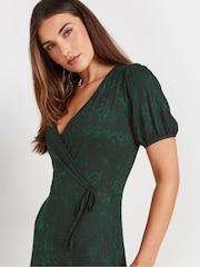 Long Tall Sally Animal Обертывание средних размеров платья - Image 4 of 5
