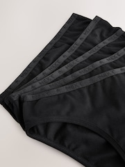 Black Bikini Briefs 5 Pack (5-16yrs) - Image 8 of 9