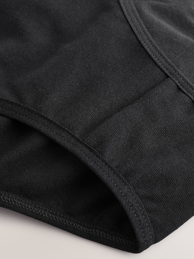 Black Bikini Briefs 5 Pack (5-16yrs) - Image 9 of 9