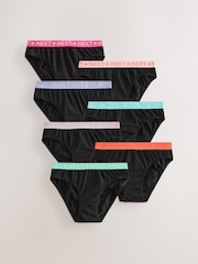 Black Bikini Briefs 7 Pack (5-16yrs) - Image 1 of 11