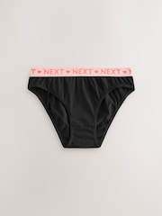 Black Bikini Briefs 7 Pack (5-16yrs) - Image 2 of 11