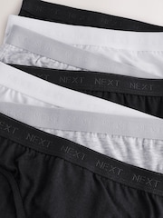 Black/White Bikini Briefs 7 Pack (5-16yrs) - Image 10 of 11