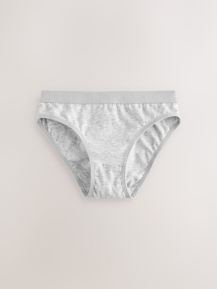 Black/White Bikini Briefs 7 Pack (5-16yrs) - Image 5 of 11