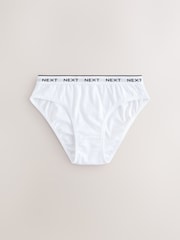Black/White Bikini Briefs 7 Pack (5-16yrs) - Image 8 of 11