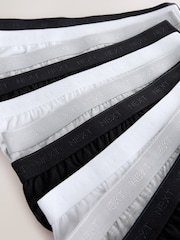 Black/White Bikini Briefs 10 Pack (5-16yrs) - Image 13 of 14