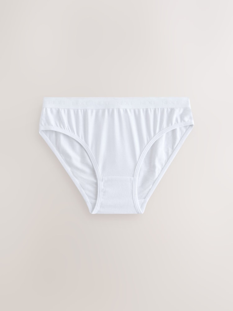 Black/White Bikini Briefs 10 Pack (5-16yrs) - Image 8 of 14