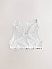 Black/White Racer Back Crop Tops 3 Pack (5-16yrs) - Image 4 of 7
