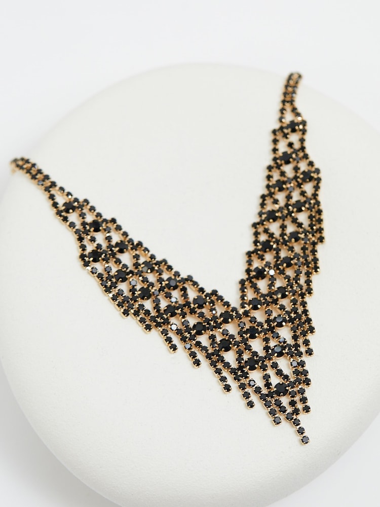 Mood Gold Diamante 3 Piece Set - Image 5 of 5