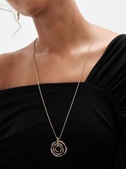 Mood Silver Tone Crystal Disc Jewellery Set - Image 2 of 4