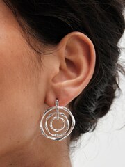 Mood Silver Tone Crystal Disc Jewellery Set - Image 4 of 4