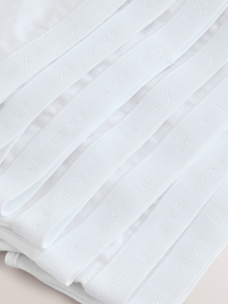 White Strappy Crop Tops 7 Pack (5-16yrs) - Image 3 of 4