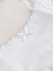 White Strappy Crop Tops 3 Pack (5-16yrs) - Image 7 of 7