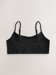 Black/White Strappy Crop Tops 3 Pack (5-16yrs) - Image 3 of 7