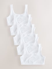 White Scoop Crop Top (5-16yrs) - Image 1 of 9