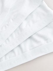 White Scoop Crop Top (5-16yrs) - Image 9 of 9