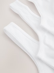 White Scoop Crop Top (5-16yrs) - Image 7 of 7