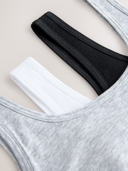 Monochrome Scoop Crop Top (5-16yrs) - Image 7 of 7