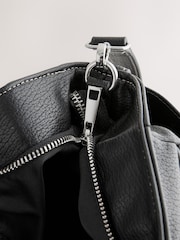 Black Casual Zip Grab Bag - Image 15 of 15