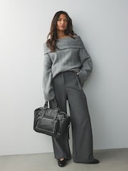 Black Casual Zip Grab Bag - Image 2 of 15