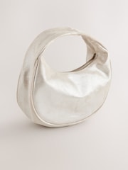Gold Suede Mini Hand Held Bag - Image 6 of 9