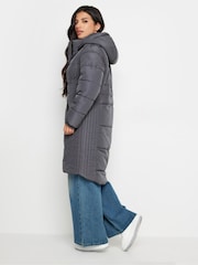 PixieGirl Petite Grey Sporty Mid Weight Padded Coat - Image 3 of 5