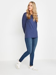 Long Tall Sally Scoop Neck 100% Cotton T-Shirts 2 Pack - Bild 3 von 8