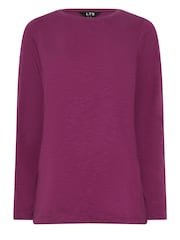 Long Tall Sally Scoop Neck 100% Cotton T-Shirts 2 Pack - Bild 7 von 8