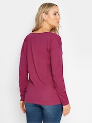Long Tall Sally Long Sleeve 100% Cotton T-Shirts 3 Pack - Bild 4 von 8