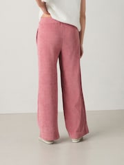 Pink Pull On Wide Leg Corduroy Trousers - Image 3 of 6