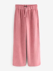 Pink Pull On Wide Leg Corduroy Trousers - Image 4 of 6