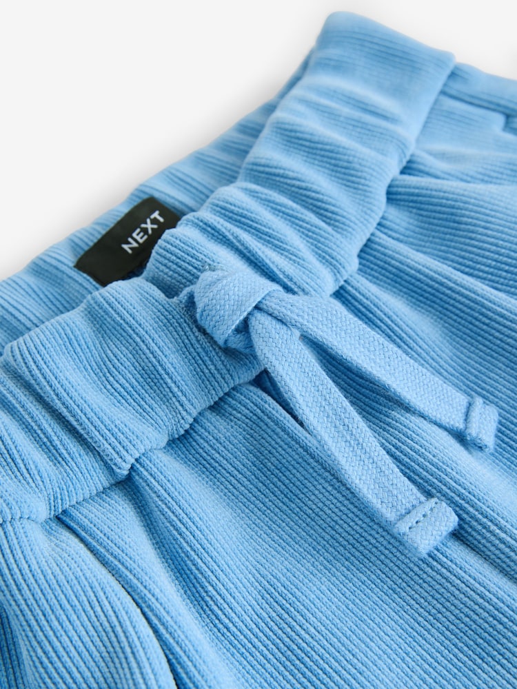 Bleu - Pantalons en velours côtelé à enfiler - Image 6 of 7