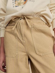 Neutral 100% Cotton Patch Pocket Barrel Leg Trousers - Image 5 of 8
