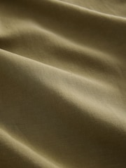 Boho Khaki Green Drop Waist Maxi Skirt - Image 6 of 7
