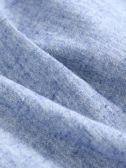 Navy Linen Rich Boy Shorts - Image 6 of 7