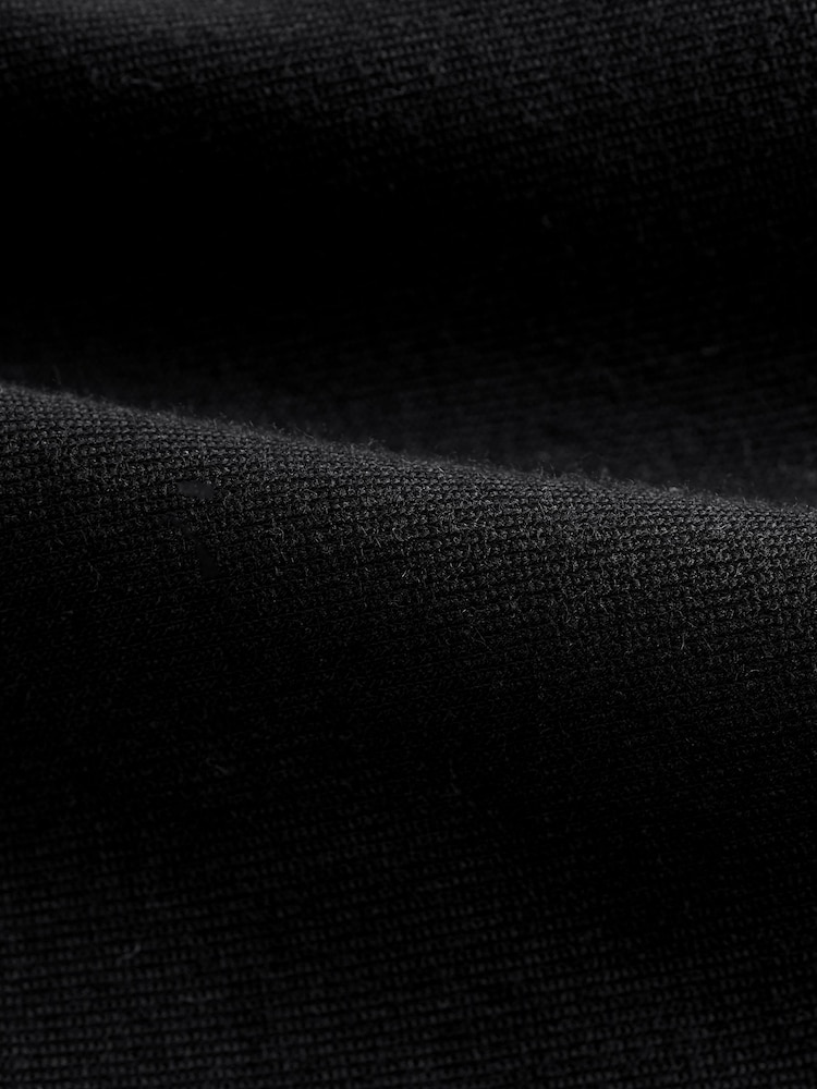 Schwarz - Premium-Jersey-Jogginghose mit weitem Bein - Bild 7 von 7