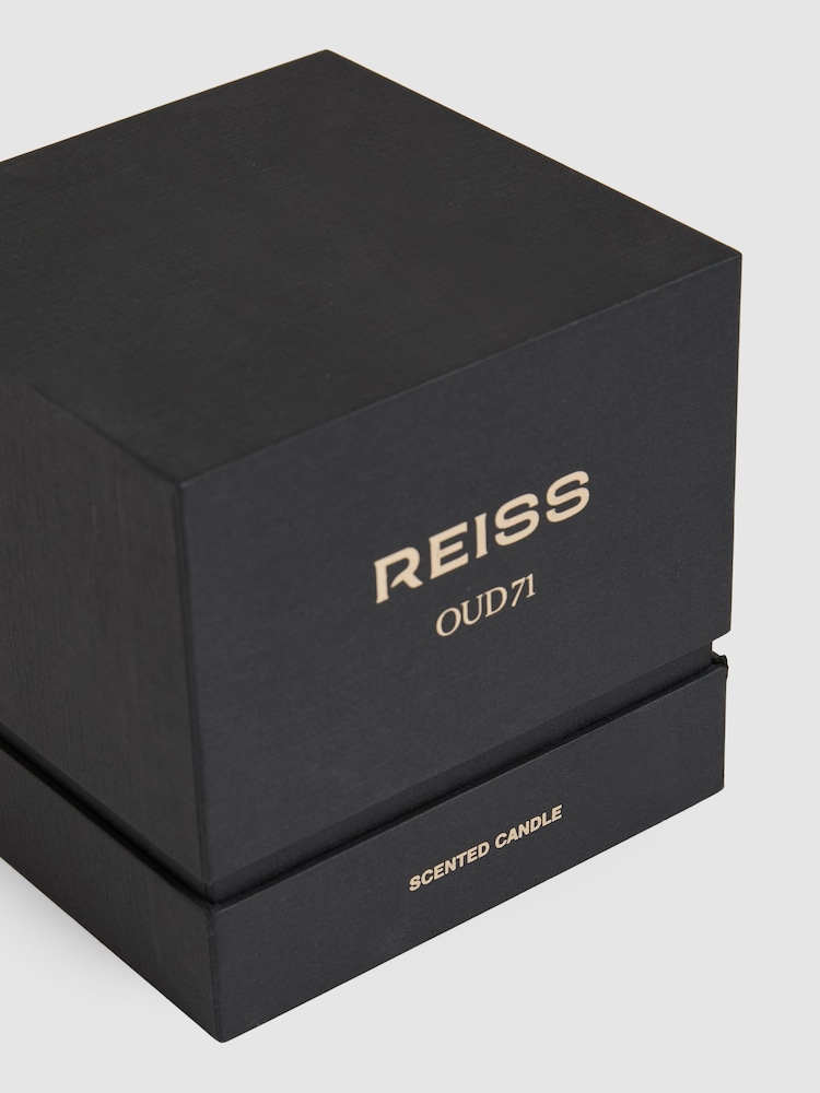 Reiss Black Oudh 71 Oudh 71 Scented Candle - Image 4 of 4