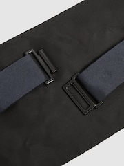 Reiss Navy Cameron Silk Cummerbund - Image 3 of 4