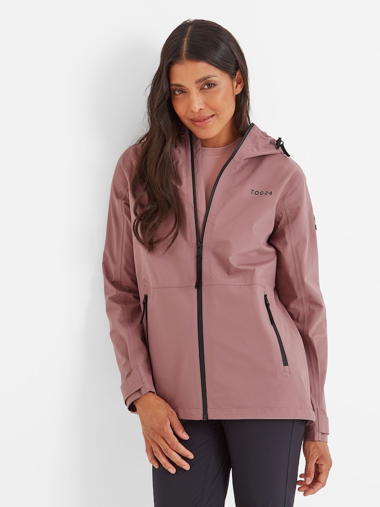 Tog 24 Pink Womens Glyder Waterproof Mauve Jacket - Image 2 of 7