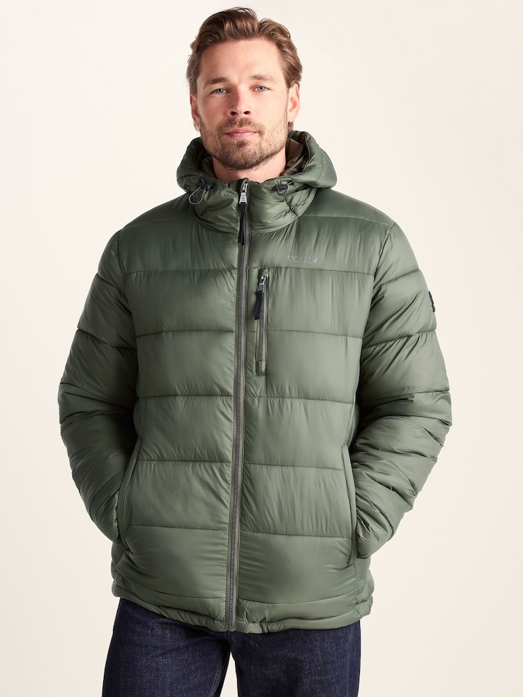 Verde - Chaqueta acolchada con capucha Maloney de Tog 24 - Imagen 1 de 6 Verde - Chaqueta acolchada con capucha Maloney de Tog 24 - Imagen 1 de 6