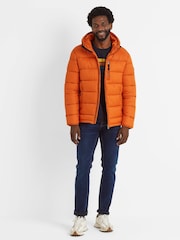 Tog 24 Orange Maloney Hooded Padded Coat Jacket - Image 1 of 8